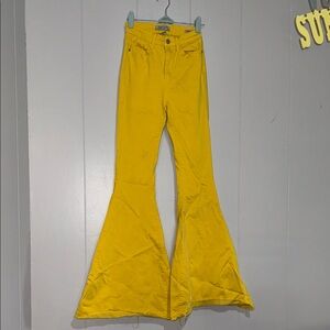 Judy Blue Vibrant Yellow Denim